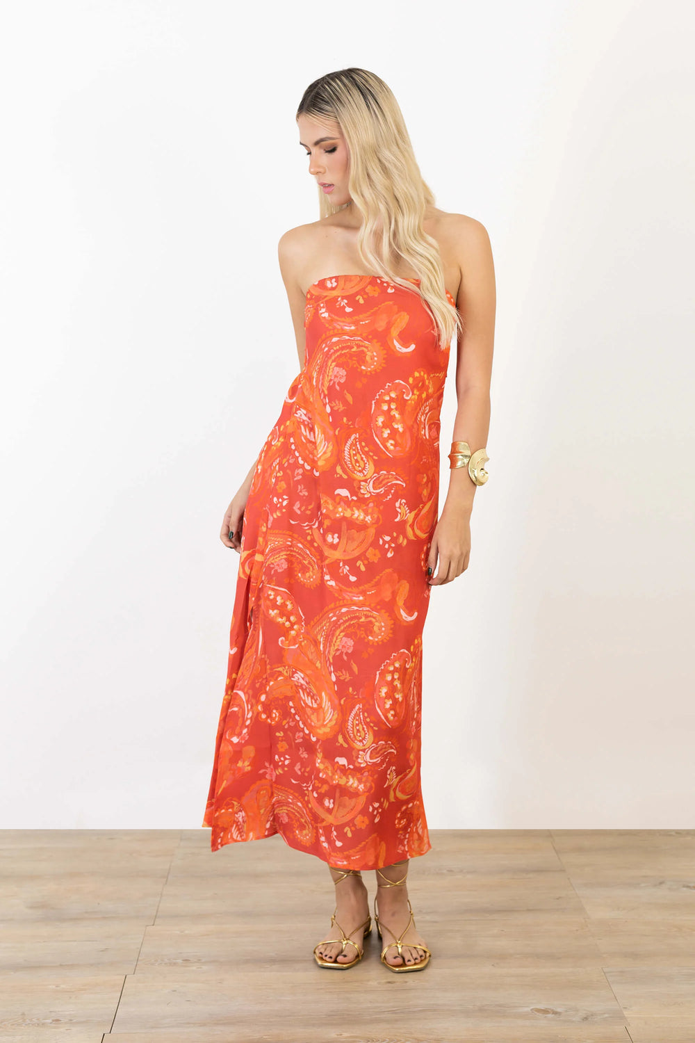 Vestido - 722817 - ROJ