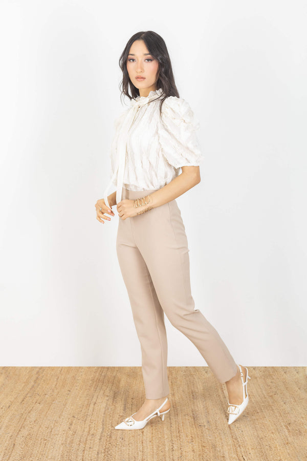 Blusa - 554067 - BEI - Reina Diaz