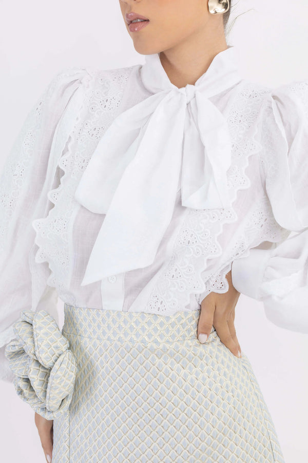 Blusa - 554113 - BCO - Reina Diaz