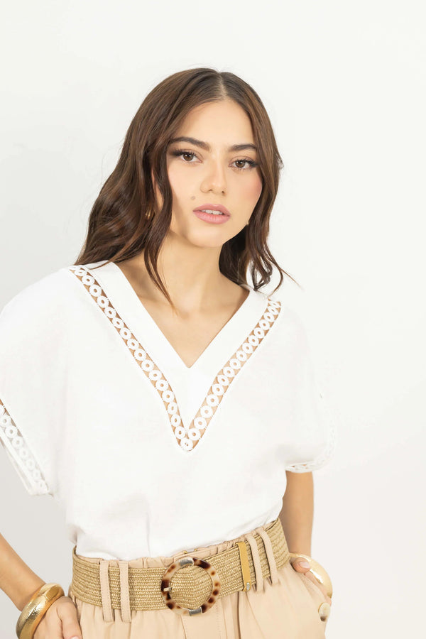 Blusa - 554130 - IVO - Reina Diaz