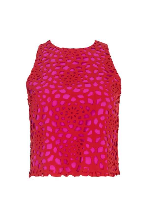 Blusa - 554161 - ROJ - Reina Diaz