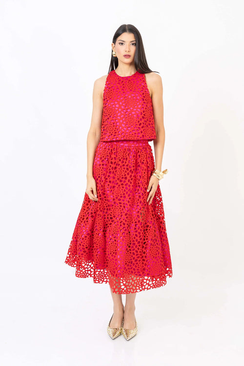 Blusa - 554161 - ROJ - Reina Diaz