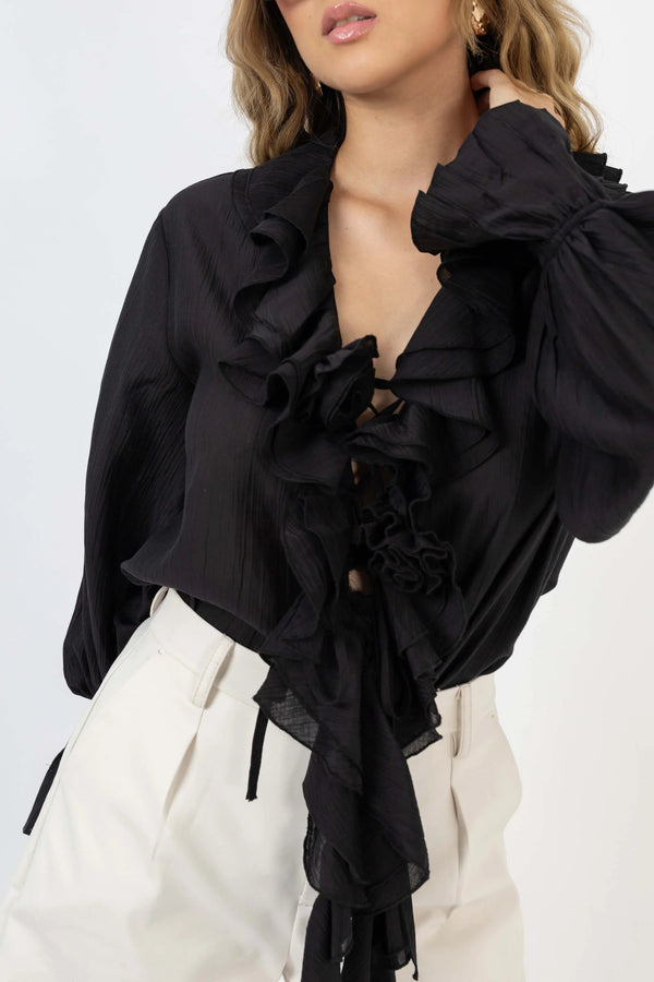 Blusa - 554252 - NEG - Reina Diaz