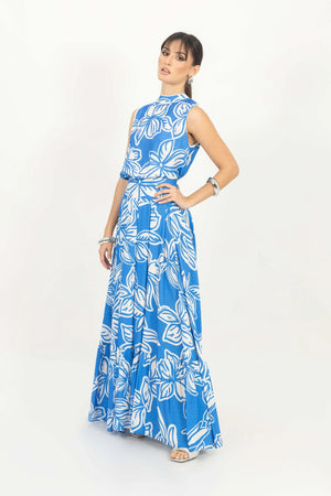 Blusa - 752761 - AZU - Reina Diaz