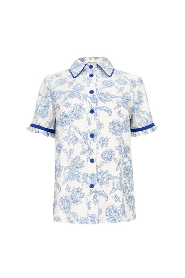 Blusa - 752764 - AZU - Reina Diaz