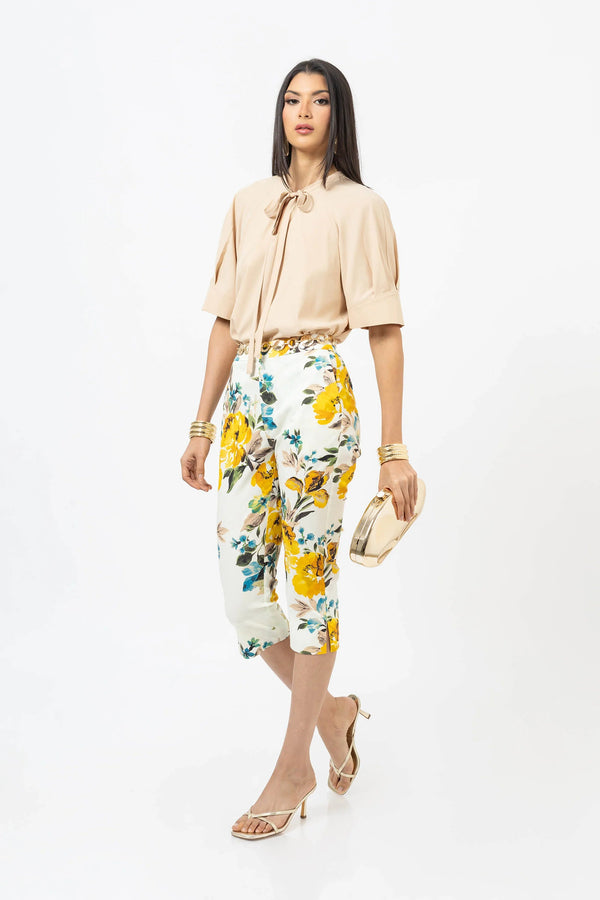 Blusa - 752769 - BEI - Reina Diaz