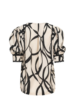 Blusa - 752770 - BEI - Reina Diaz