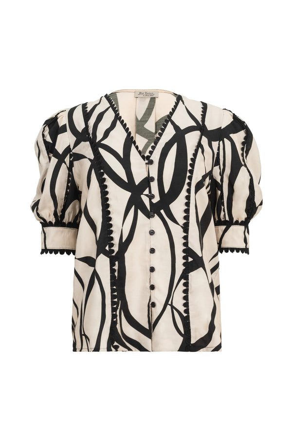 Blusa - 752770 - BEI - Reina Diaz