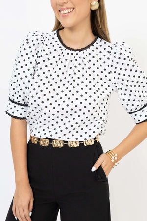 Blusa - 752788 - BCO - Reina Diaz