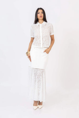 Falda - 541327 - BCO - Reina Diaz