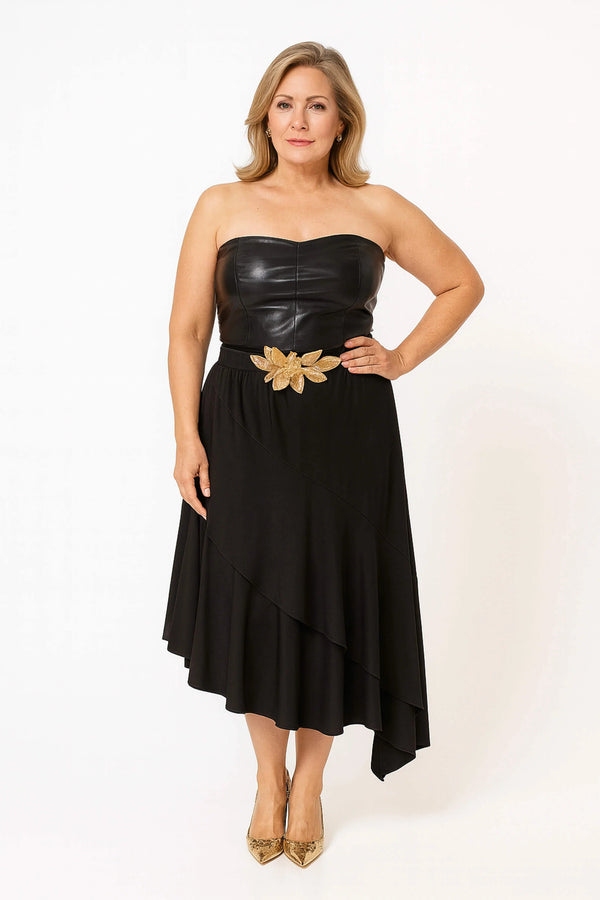 Falda - 541344 - NEG - Reina Diaz