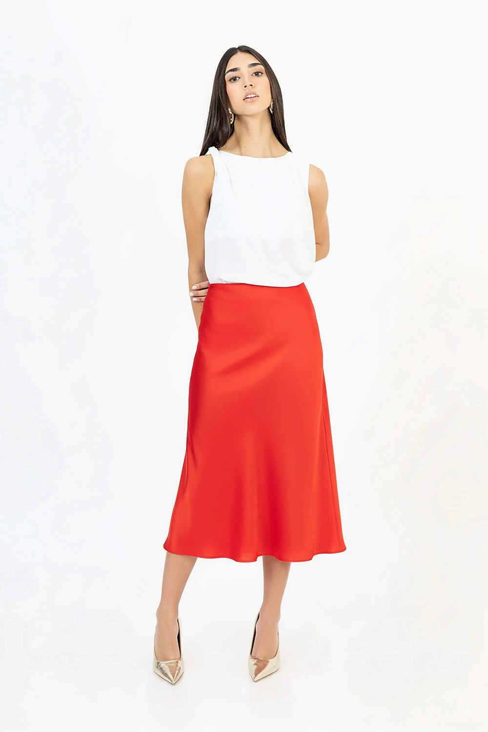 Falda - 541345 - ROJ - Reina Diaz