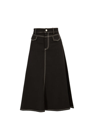 Falda - 740930 - NEG - Reina Diaz