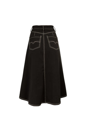 Falda - 740930 - NEG - Reina Diaz