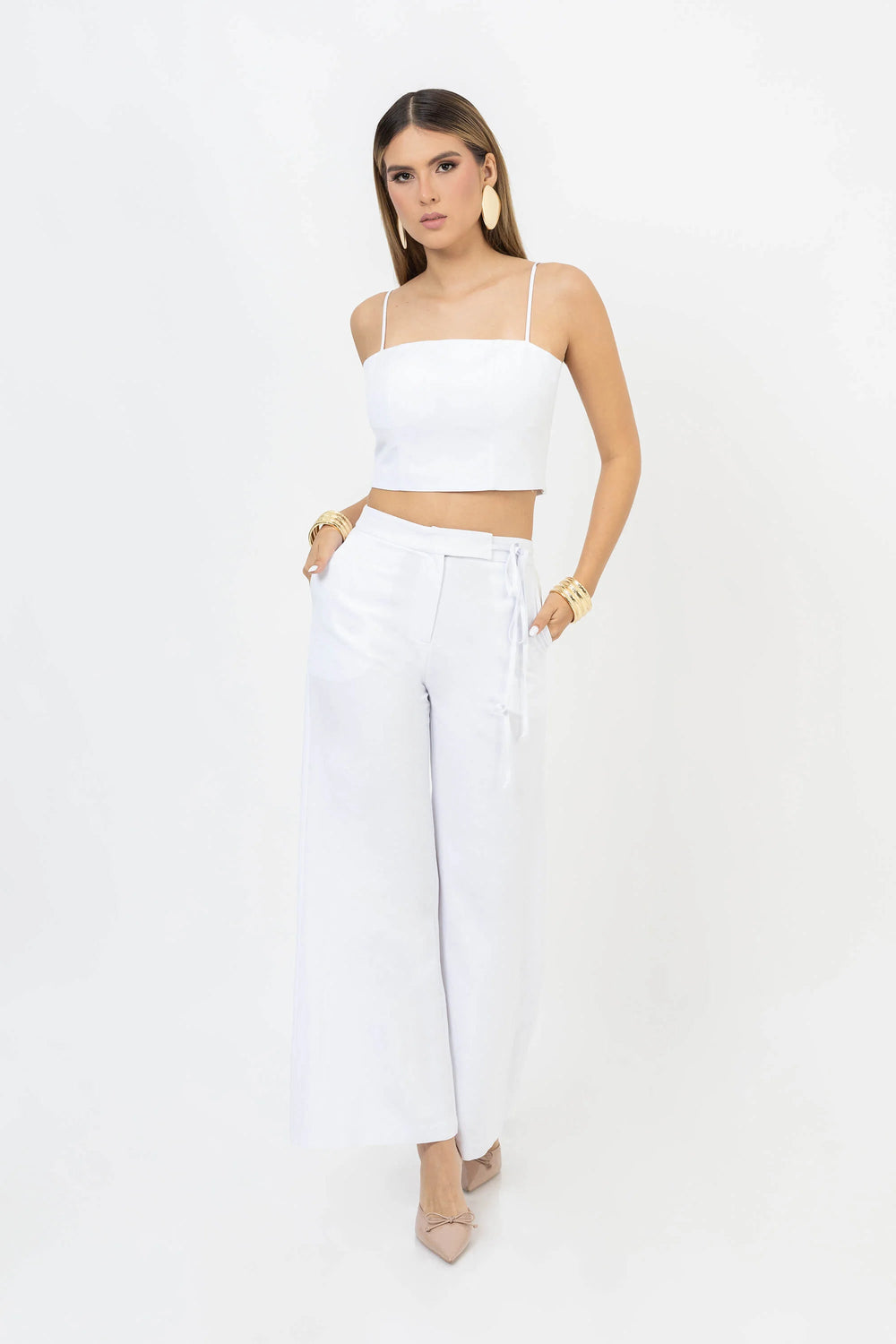 Pantalón - 532031 - BCO - Reina Diaz