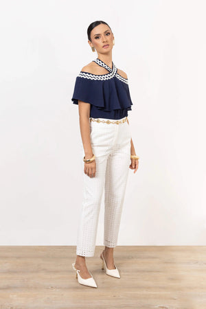 Pantalón - 532060 - BCO - Reina Diaz