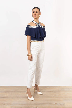 Pantalón - 532060 - BCO - Reina Diaz