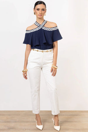 Pantalón - 532060 - BCO - Reina Diaz