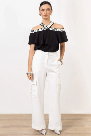 Pantalón - 730964 - BCO - Reina Diaz