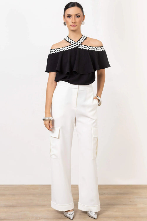 Pantalón - 730964 - BCO - Reina Diaz