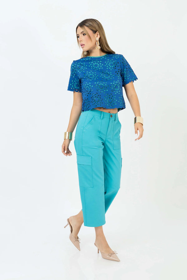 Pantalón - 731006 - AZU - Reina Diaz