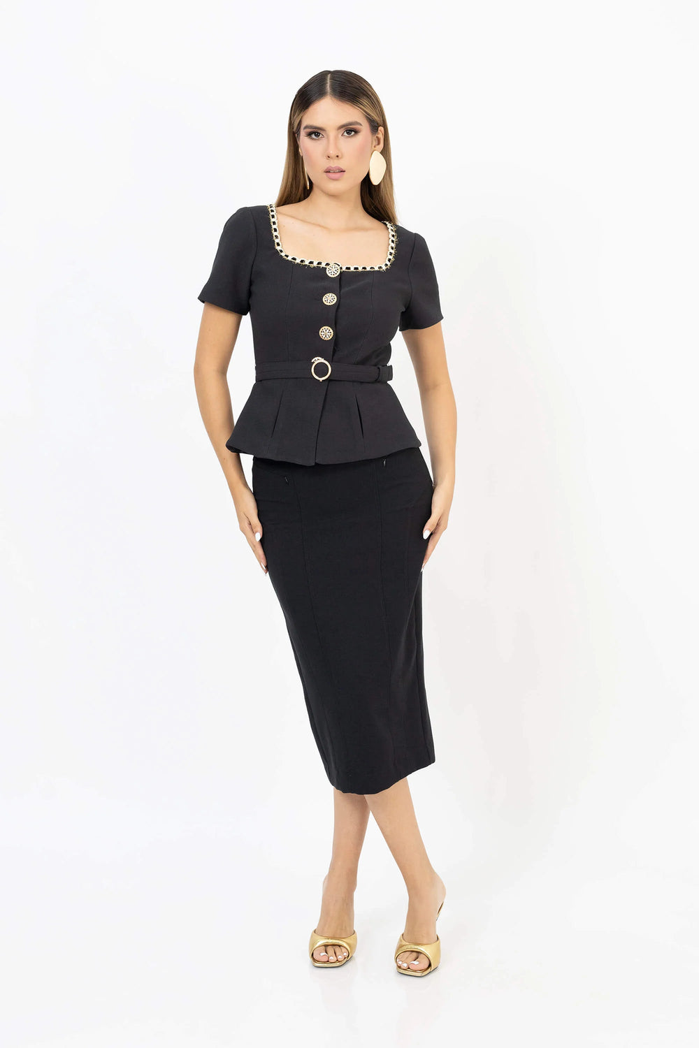 Saco - 501465 - NEG - Reina Diaz