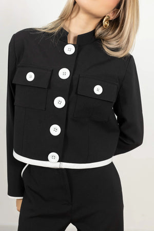 Saco - 501483 - NEG - Reina Diaz