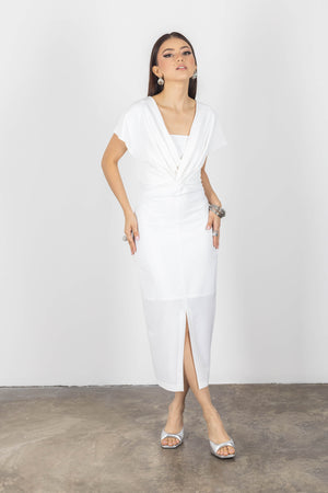 Vestido - 525905 - BCO - Reina Diaz