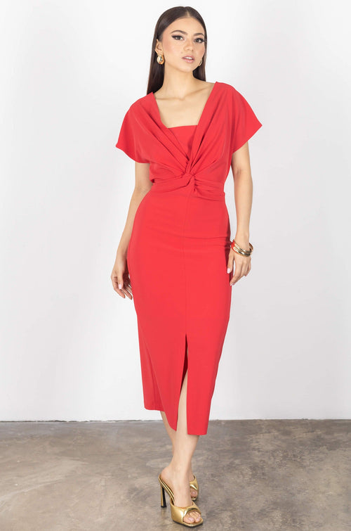 Vestido - 525905 - ROJ - Reina Diaz