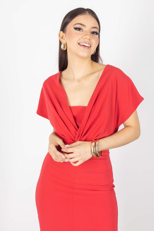 Vestido - 525905 - ROJ - Reina Diaz