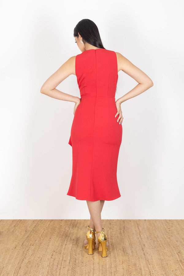 Vestido - 525954 - ROJ - Reina Diaz