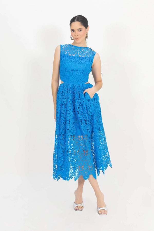 Vestido - 526009 - AZU - Reina Diaz