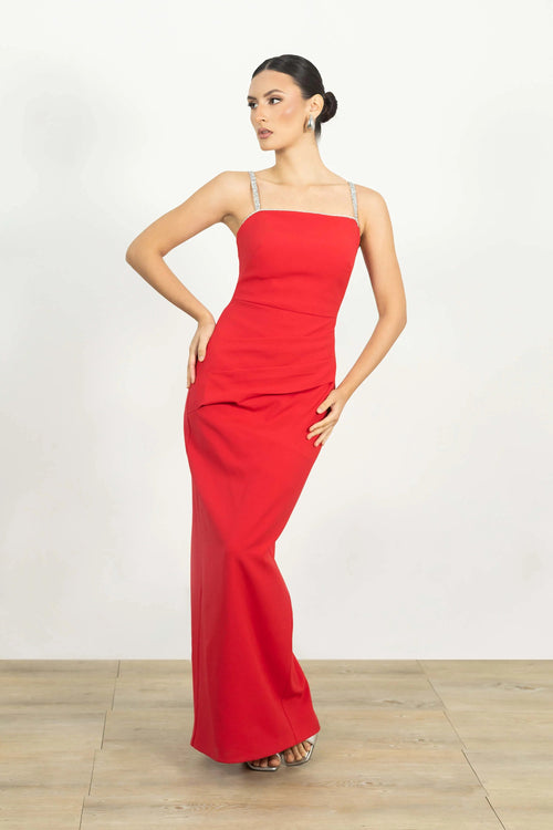 Vestido - 526036 - ROJ - Reina Diaz