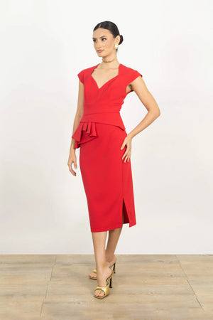 Vestido - 526040 - ROJ - Reina Diaz