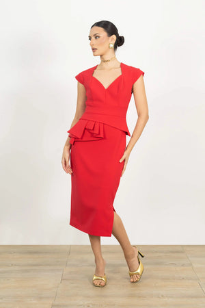 Vestido - 526040 - ROJ - Reina Diaz