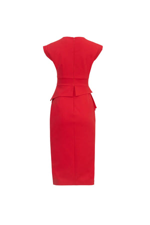 Vestido - 526040 - ROJ - Reina Diaz