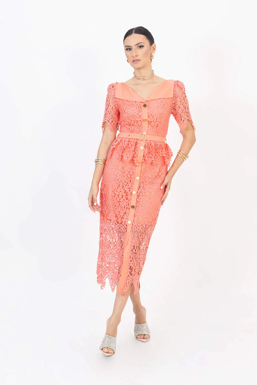 Vestido - 526079 - COR - Reina Diaz