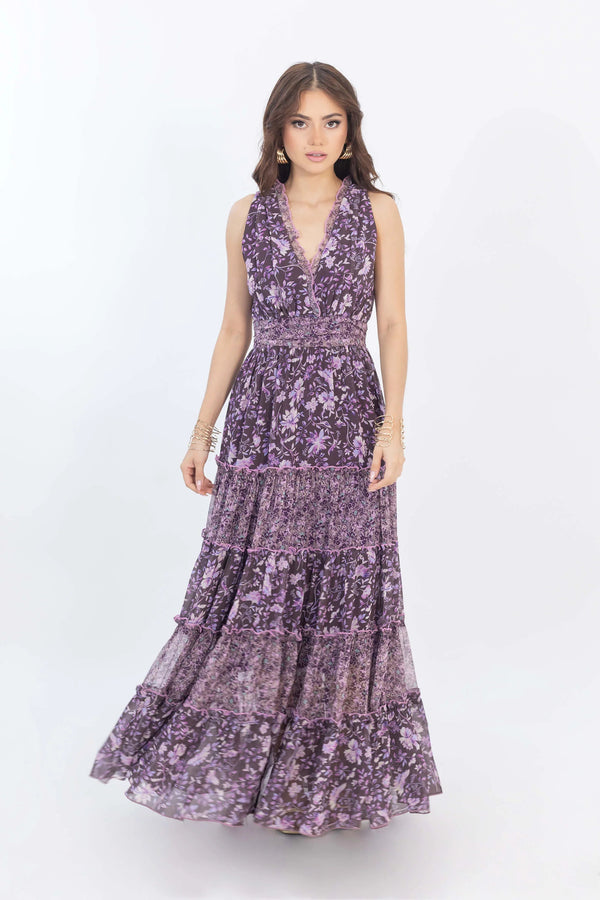 Vestido - 526128 - MOR - Reina Diaz