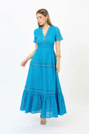 Vestido - 526129 - AZU - Reina Diaz