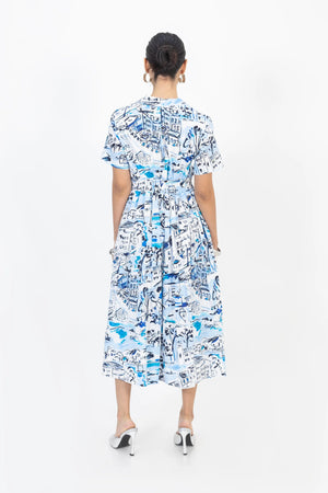 Vestido - 722700 - AZU - Reina Diaz