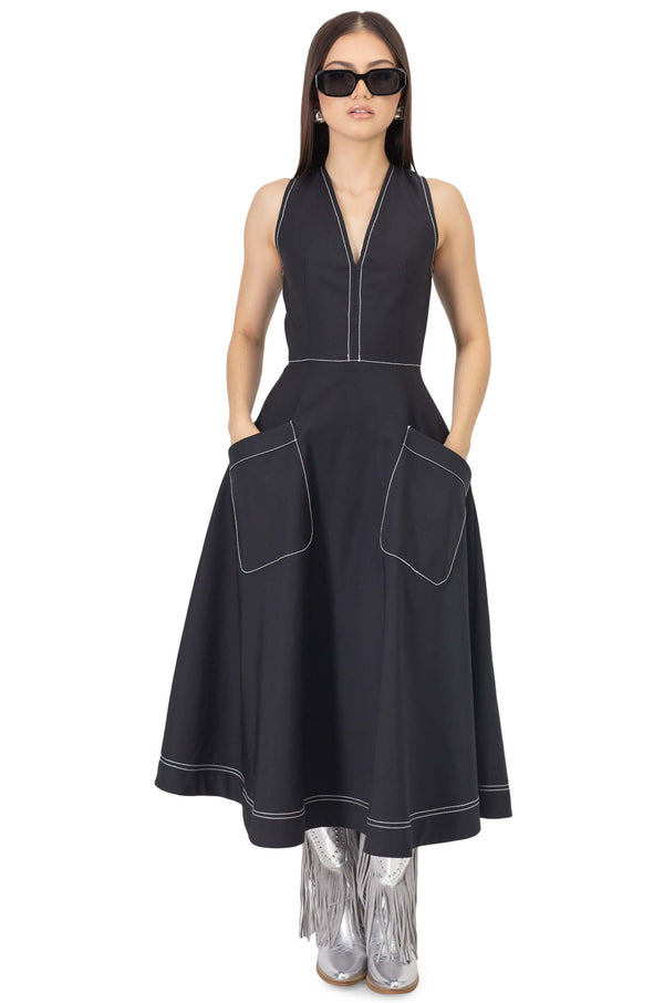 Vestido - 722767 - NEG - Reina Diaz