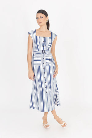 Vestido - 722860 - MAR - Reina Diaz