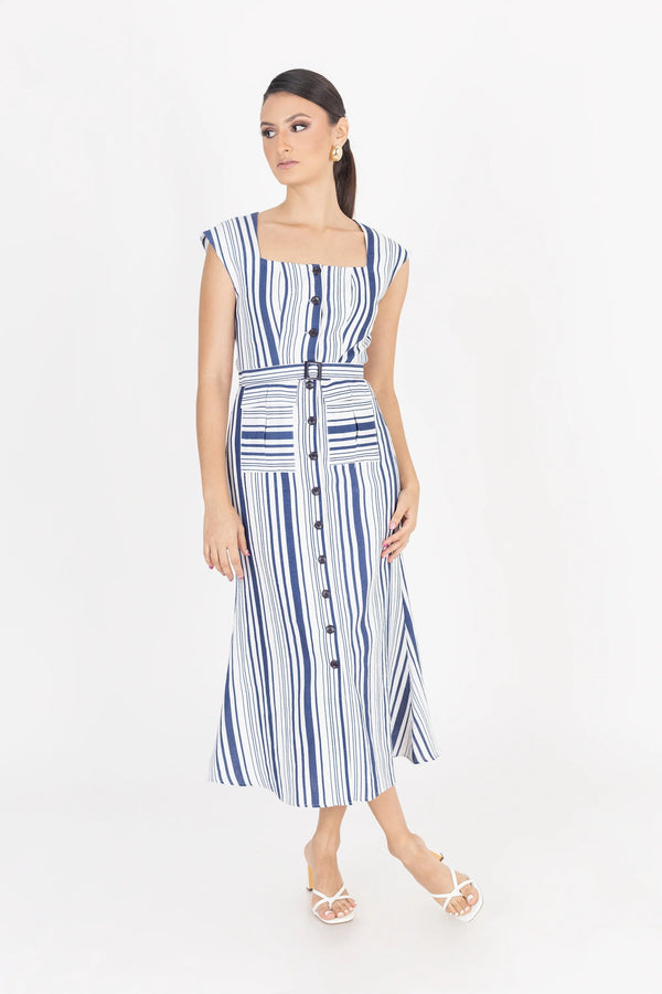 Vestido - 722860 - MAR - Reina Diaz