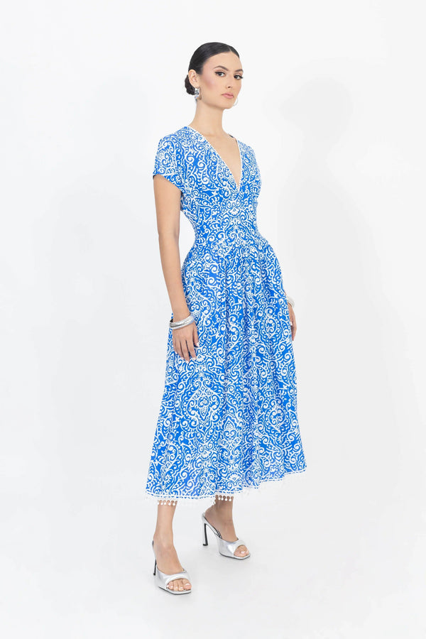 Vestido - 722944 - AZU - Reina Diaz