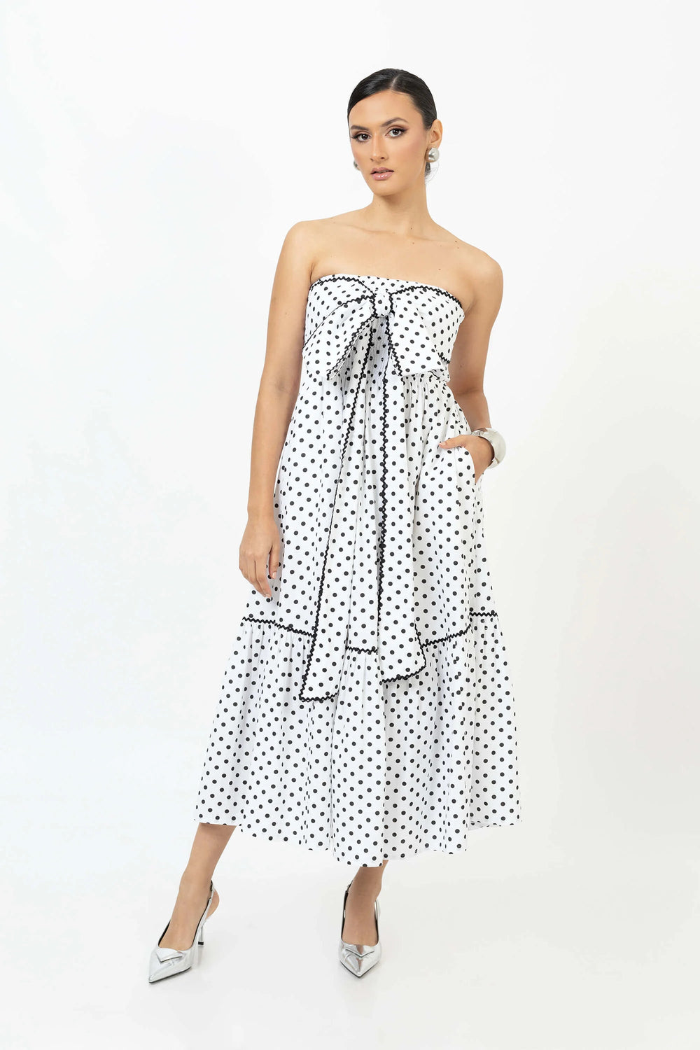 Vestido - 723020 - BCO - Reina Diaz