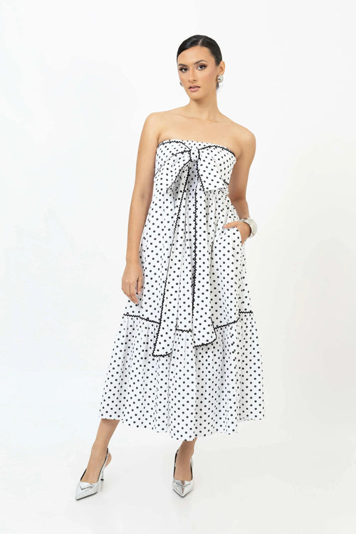 Vestido - 723020 - BCO - Reina Diaz