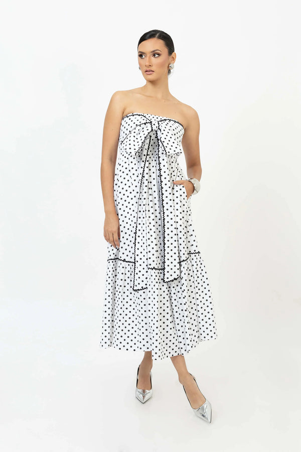 Vestido - 723020 - BCO - Reina Diaz