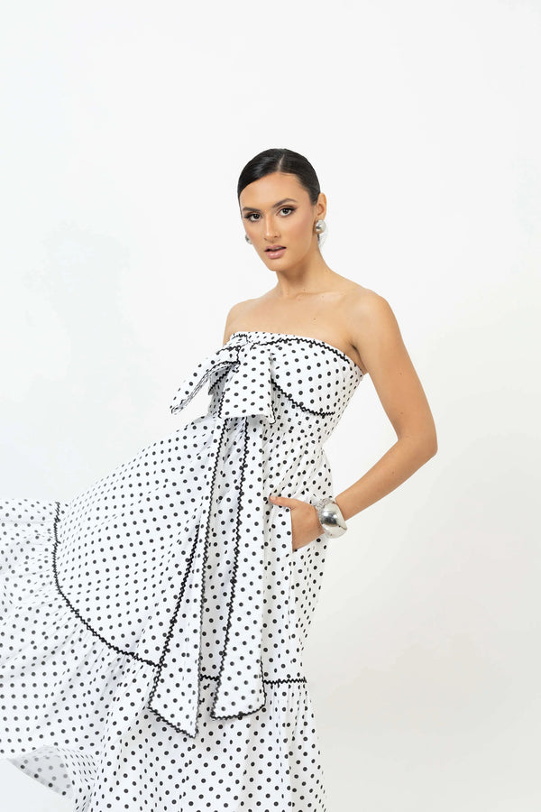 Vestido - 723020 - BCO - Reina Diaz