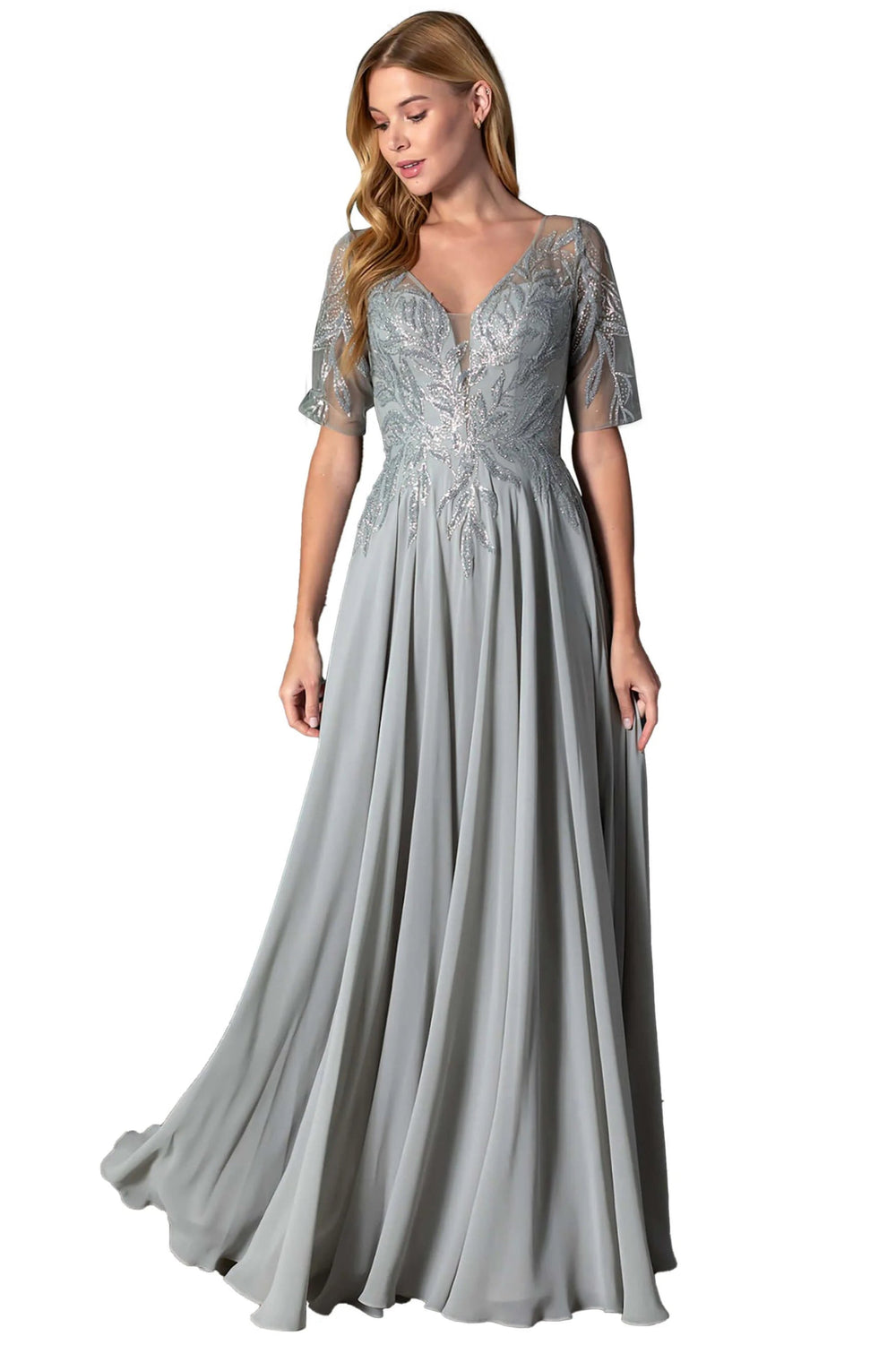 Vestido - F421384 - GRI - Reina Diaz