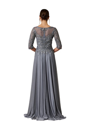 Vestido - F421405 - GRI - Reina Diaz